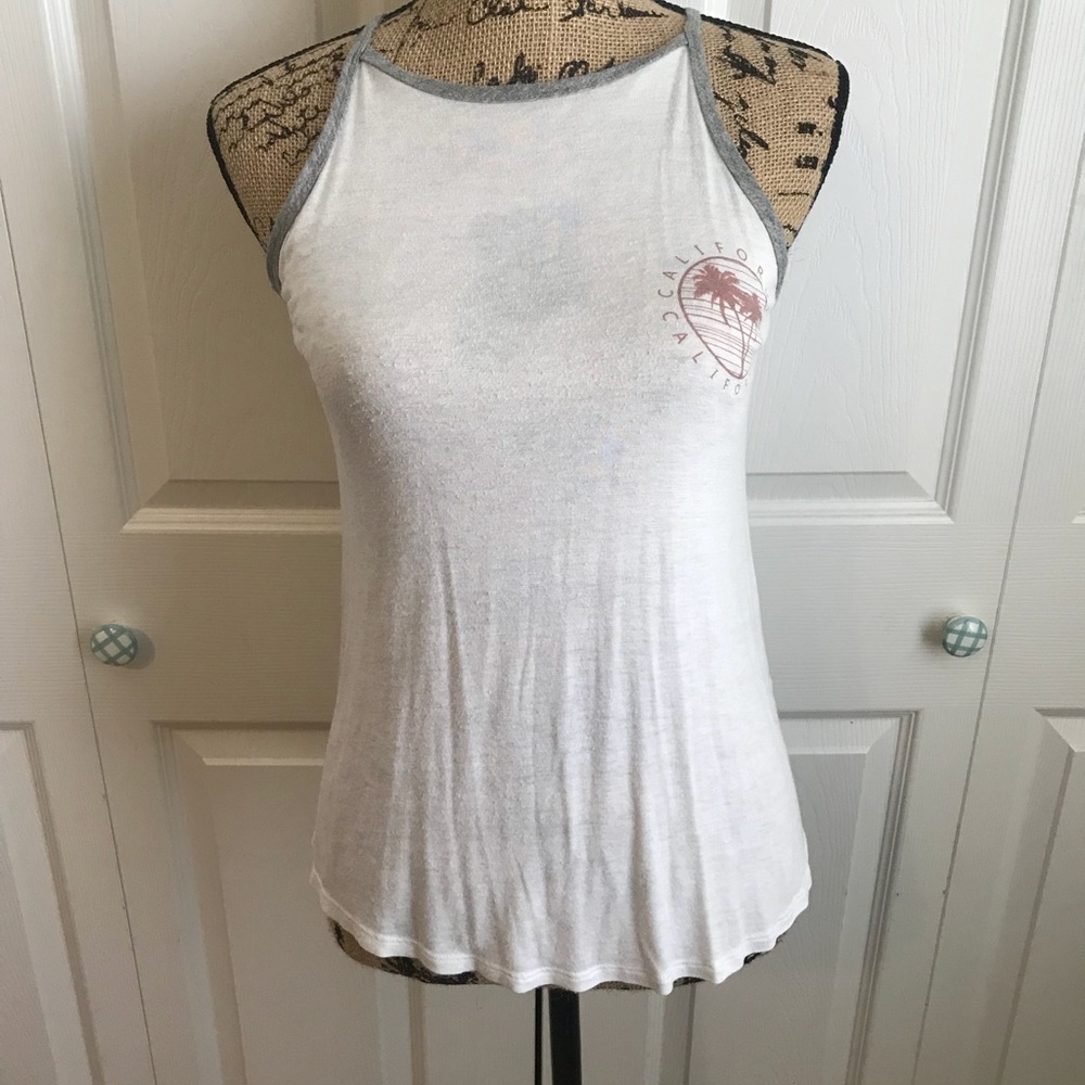 Pacsun h.i.p. Tank Top White